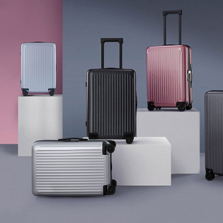UREVO Suitcase 20" Silver
